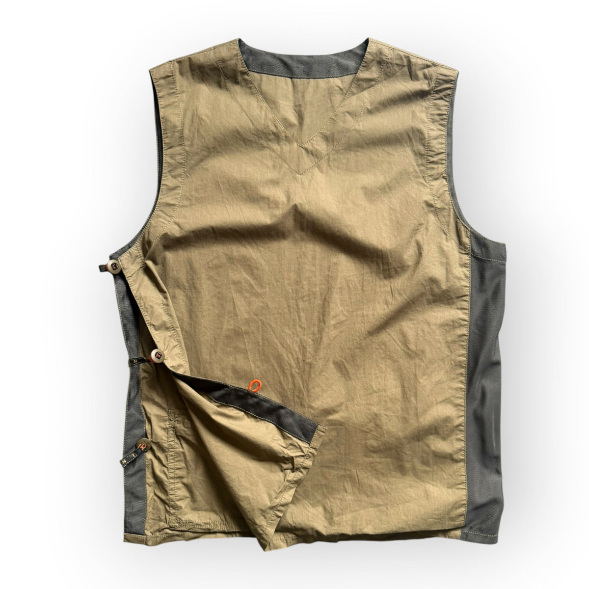 1999 Maharishi Coolmax Panelled Vest (M) | Medium, Green