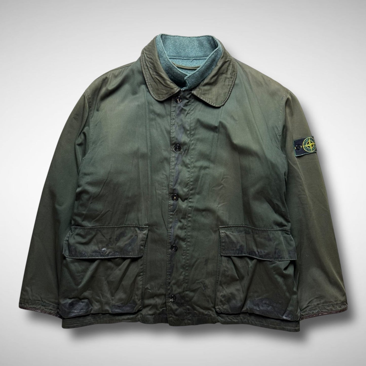 Stone Island Raso Gommato w/ Wool Liner (AW1996)