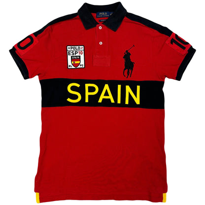 Ralph Lauren Spellout Spain Polo In Red ( S ) - Known Source