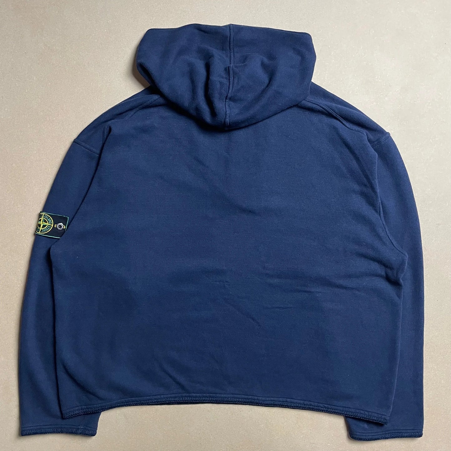 S/S 1987 Navy Blue Hidden Pocket Sailing Hoodie