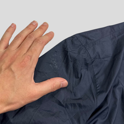 Prada 2020 Rubber Logo Taped Seam Windbreaker Jacket - M