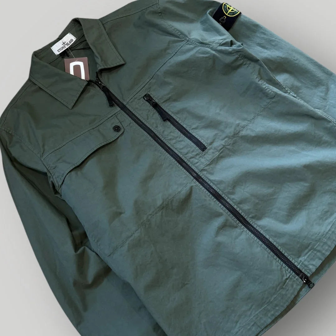 Stone Island SS/24 Supima Cotton Twill Stretch Overshirt L BNWT