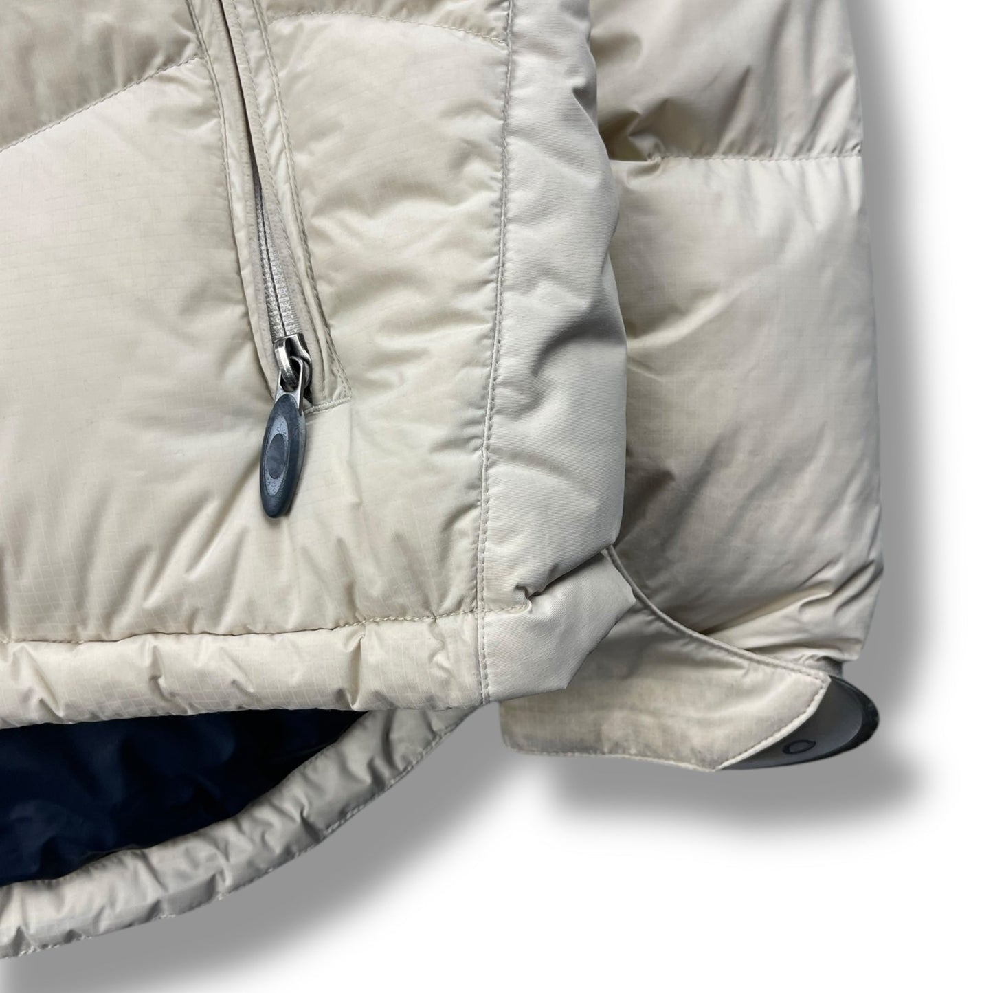 2000's Oakley Down Filled Puffer Jacket (M) | Default Title, Cream