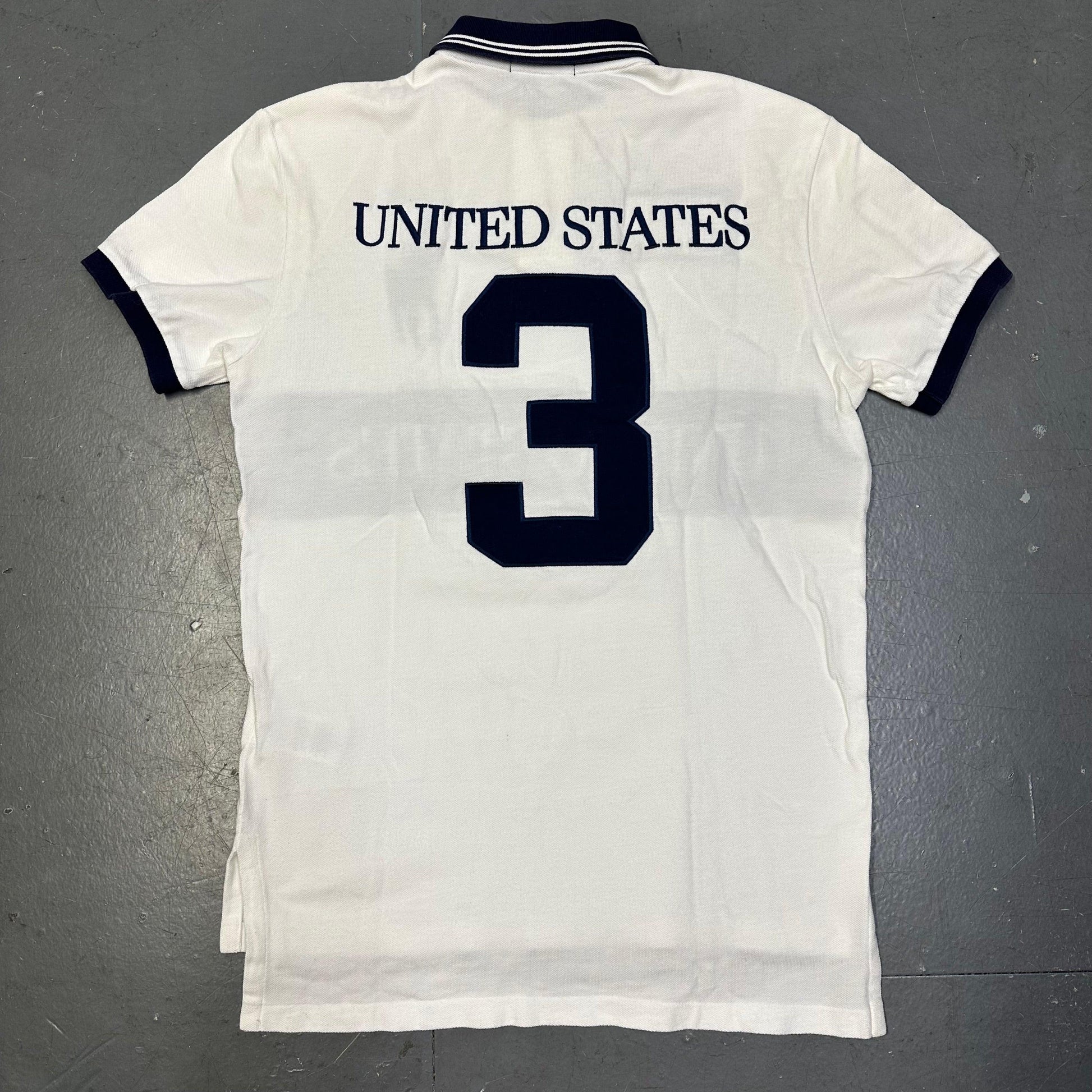 Ralph Lauren Spellout United States Polo In White ( S ) - Known Source