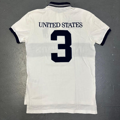 Ralph Lauren Spellout United States Polo In White ( S ) - Known Source