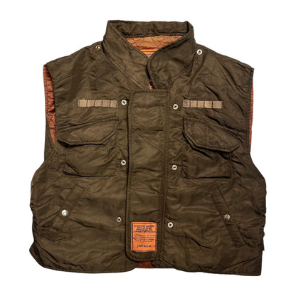 Schott NYC Brown Flight Gilet