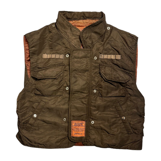 Schott NYC Brown Flight Gilet