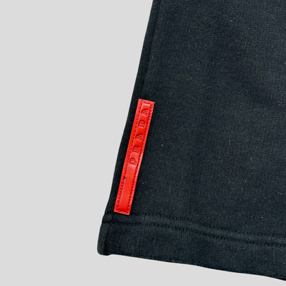 Prada Sport 2006 Black Cotton Jogger Tracksuit Bottoms - M/L