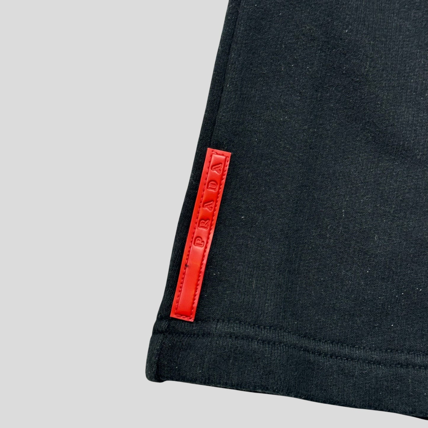 Prada Sport 2006 Black Cotton Jogger Tracksuit Bottoms - M/L | Default Title, Black