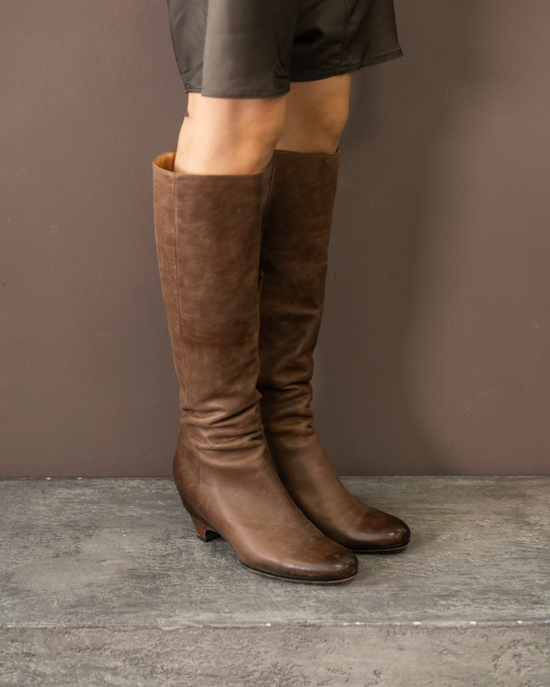 MARGIELA KNEE HIGH BOOTS (EU 38)