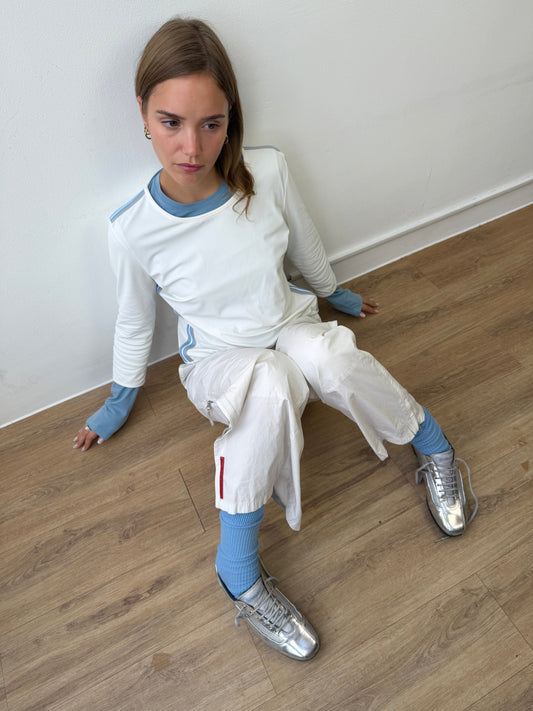 Prada Sport SS99 Cargo Trouser | Medium, White