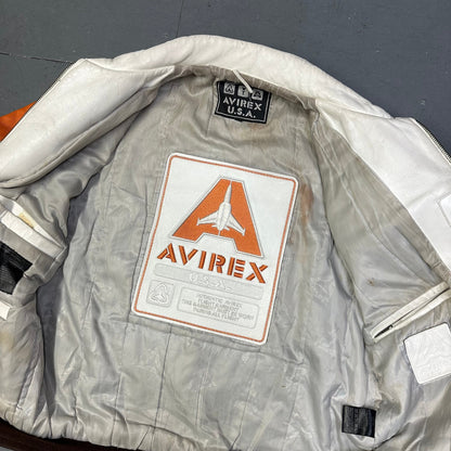 ARCHIVE Avirex Astronaut Leather Jacket ( L )