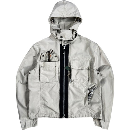 Armani Jeans 00’s Multipocket Convertible Jacket M | Medium, Black