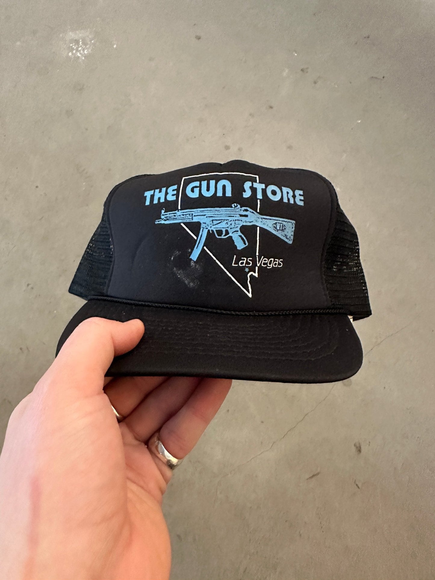 1990's The Gun Store Trucker Cap | O/S, Black