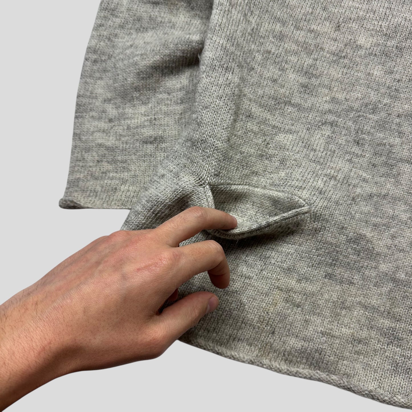 Comme Des Garçons 1995 Homme Striped Wool Collared Cardigan - M