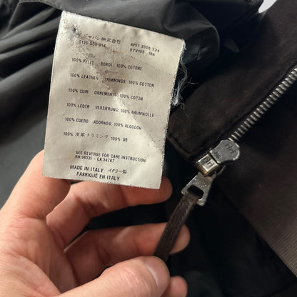 Prada Sport 2006 Leather Suede Perforated Western Jacket - IT52 (M)