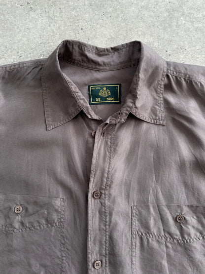 Vintage Pure Silk Shirt - XL