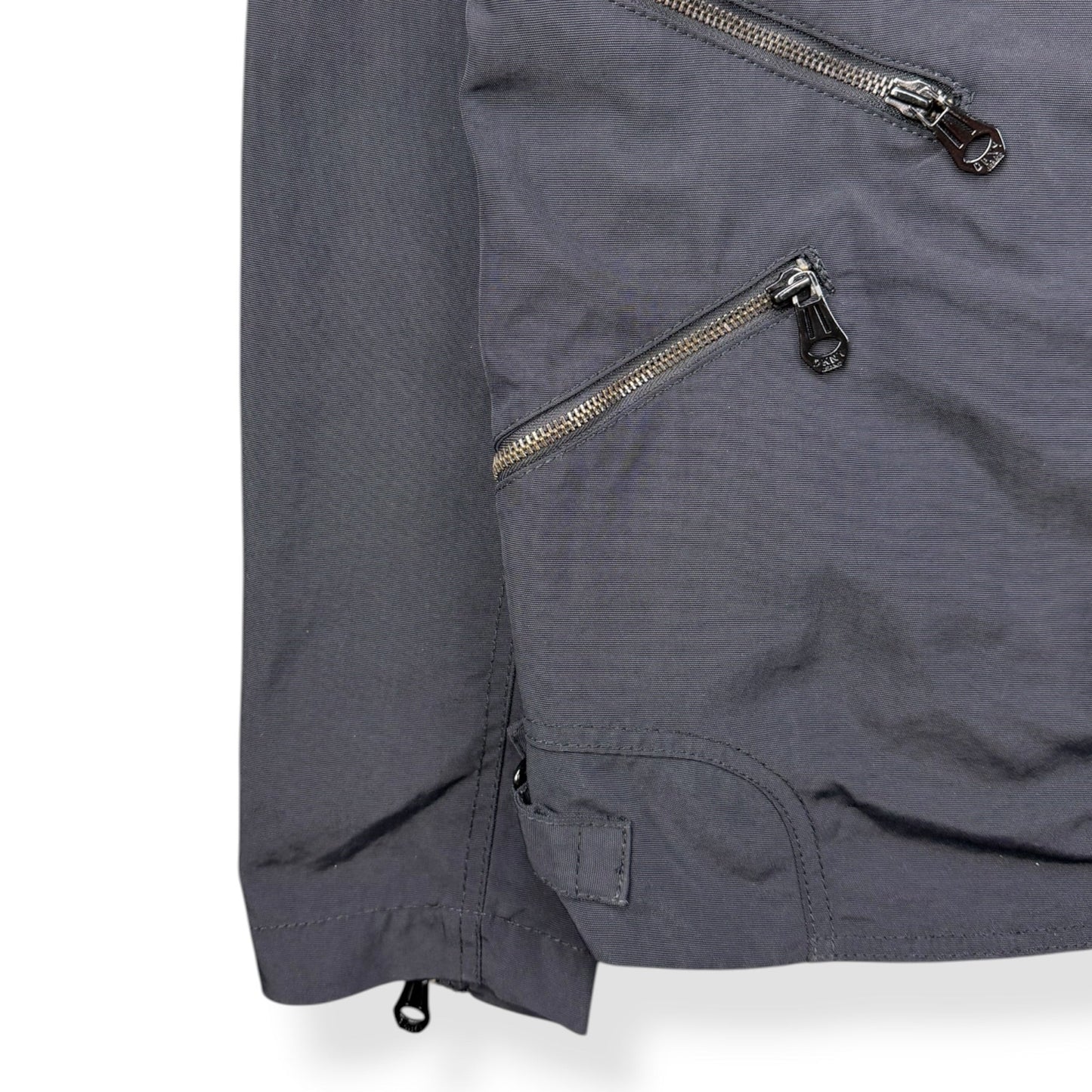 2000's DKNY Multizip Moto Jacket (L) | Default Title, Navy