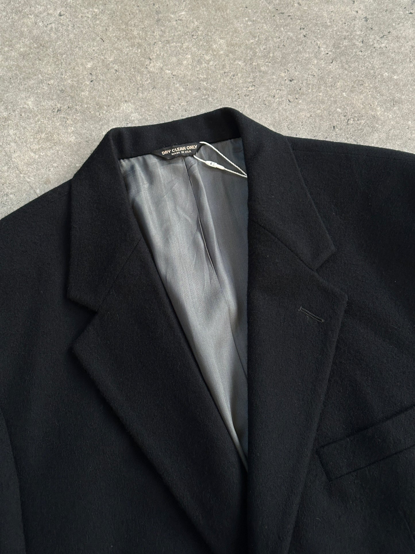 Vintage Pure Cashmere Single Breasted Blazer - XL