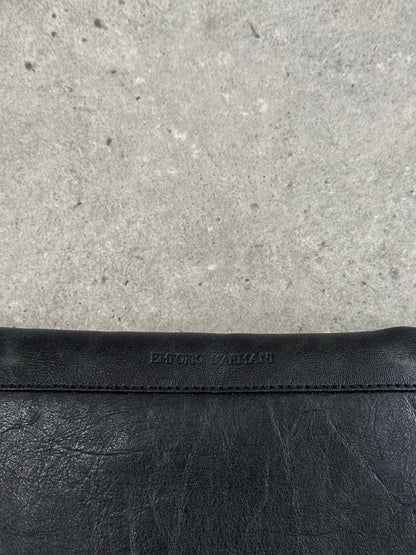 Emporio Armani 1990s Leather Shoulder Bag