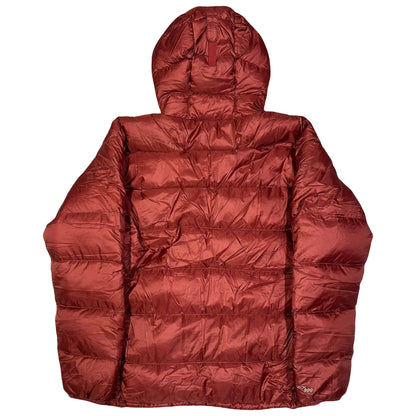Montbell Light Alpine Down Puffer Jacket In Red (XL) | XL, Red