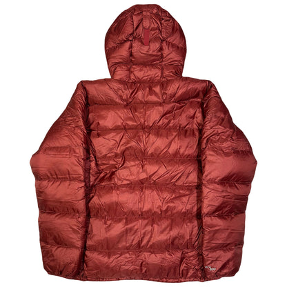 Montbell Light Alpine Down Puffer Jacket In Red ( XL )