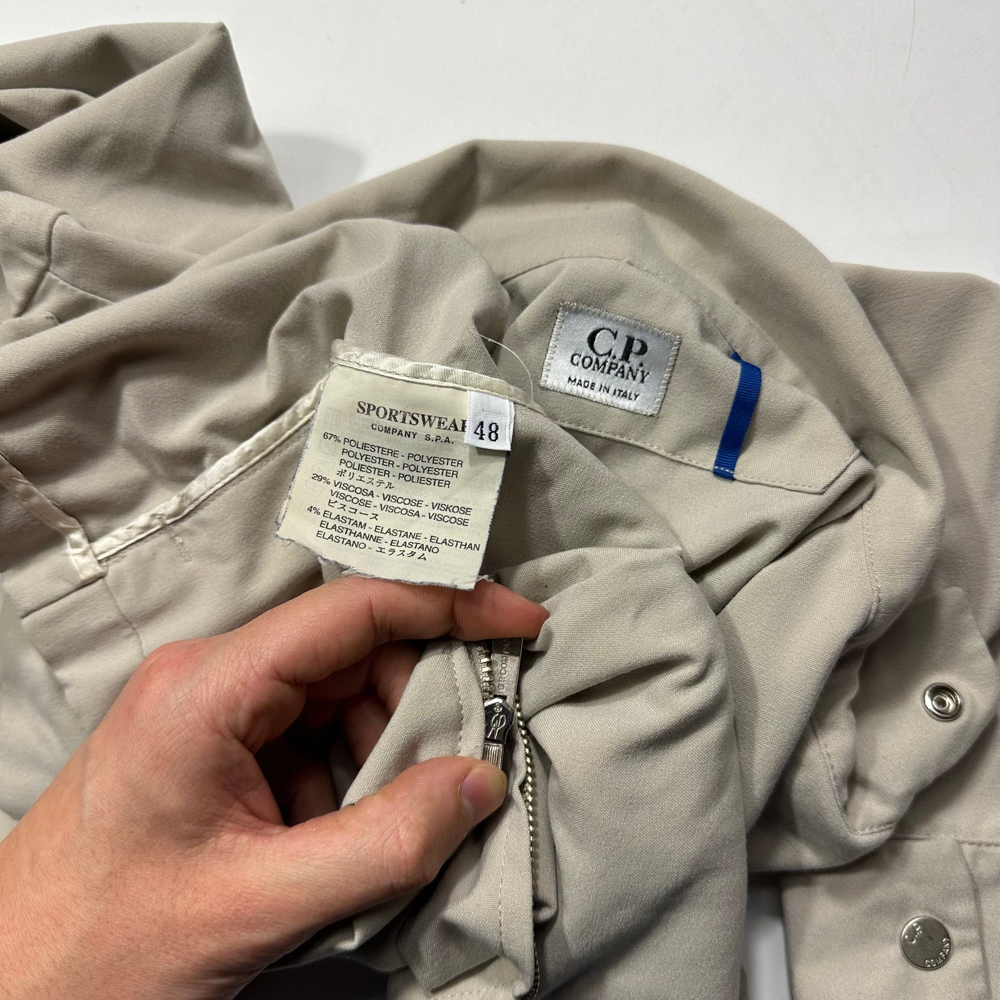 CP Company SS01 Multipocket Boxy Harrington Work Jacket - IT48
