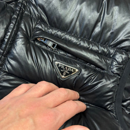 Prada Milano 2016 Nylon Ripstop Goose Down Puffer Gilet - IT48 (M)