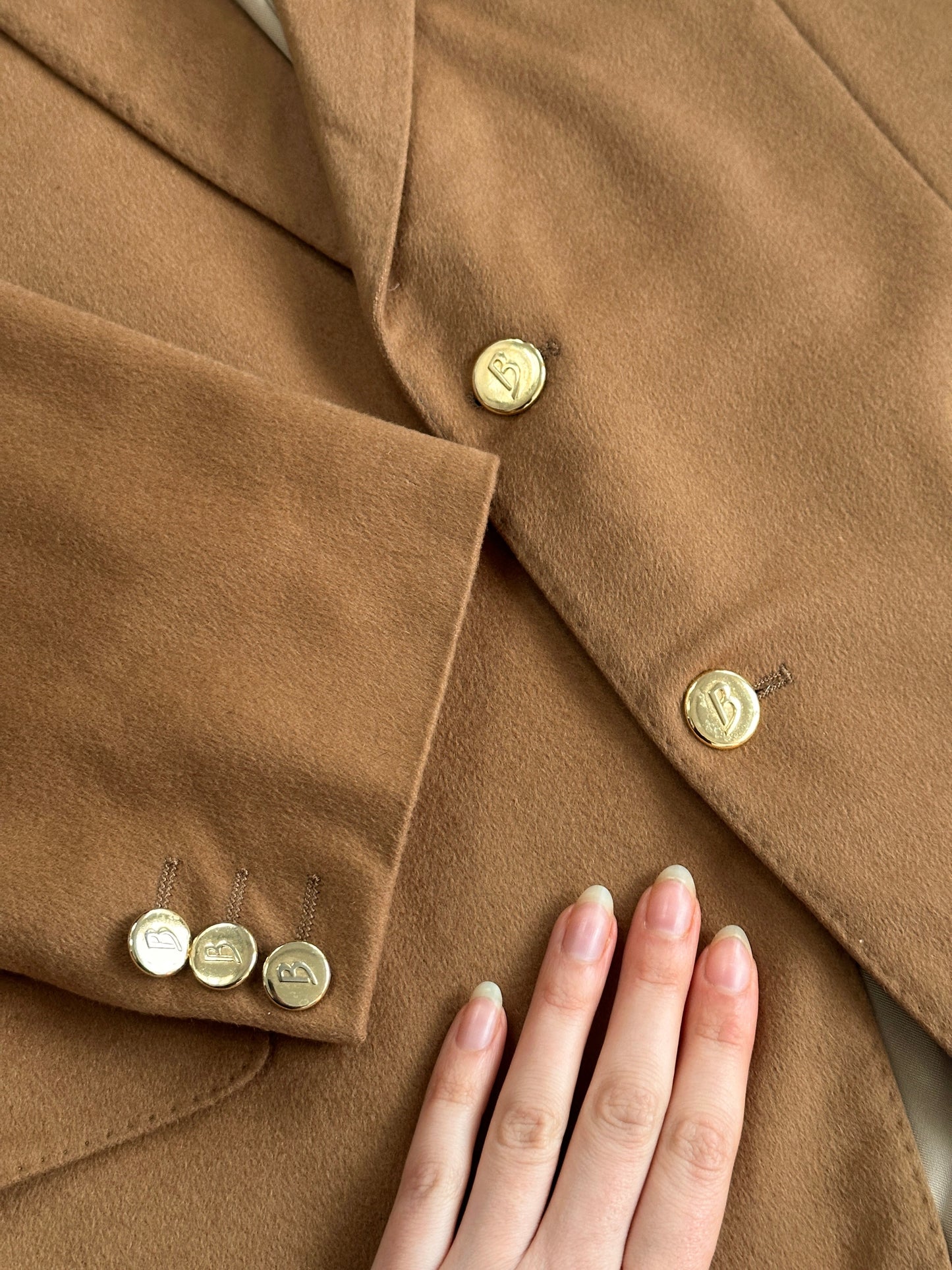 Ballantyne x Loro Piana Pure Cashmere Bespoke Button Blazer - XL