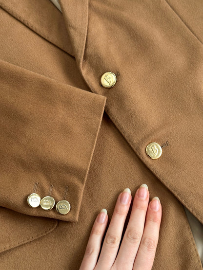 Ballantyne x Loro Piana Pure Cashmere Bespoke Button Blazer - XL