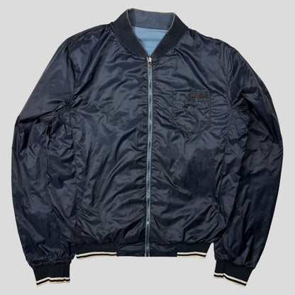 Prada Milano 2006 Reversible Pocket Logo Contrast Jacket - M | Default Title, Multicoloured