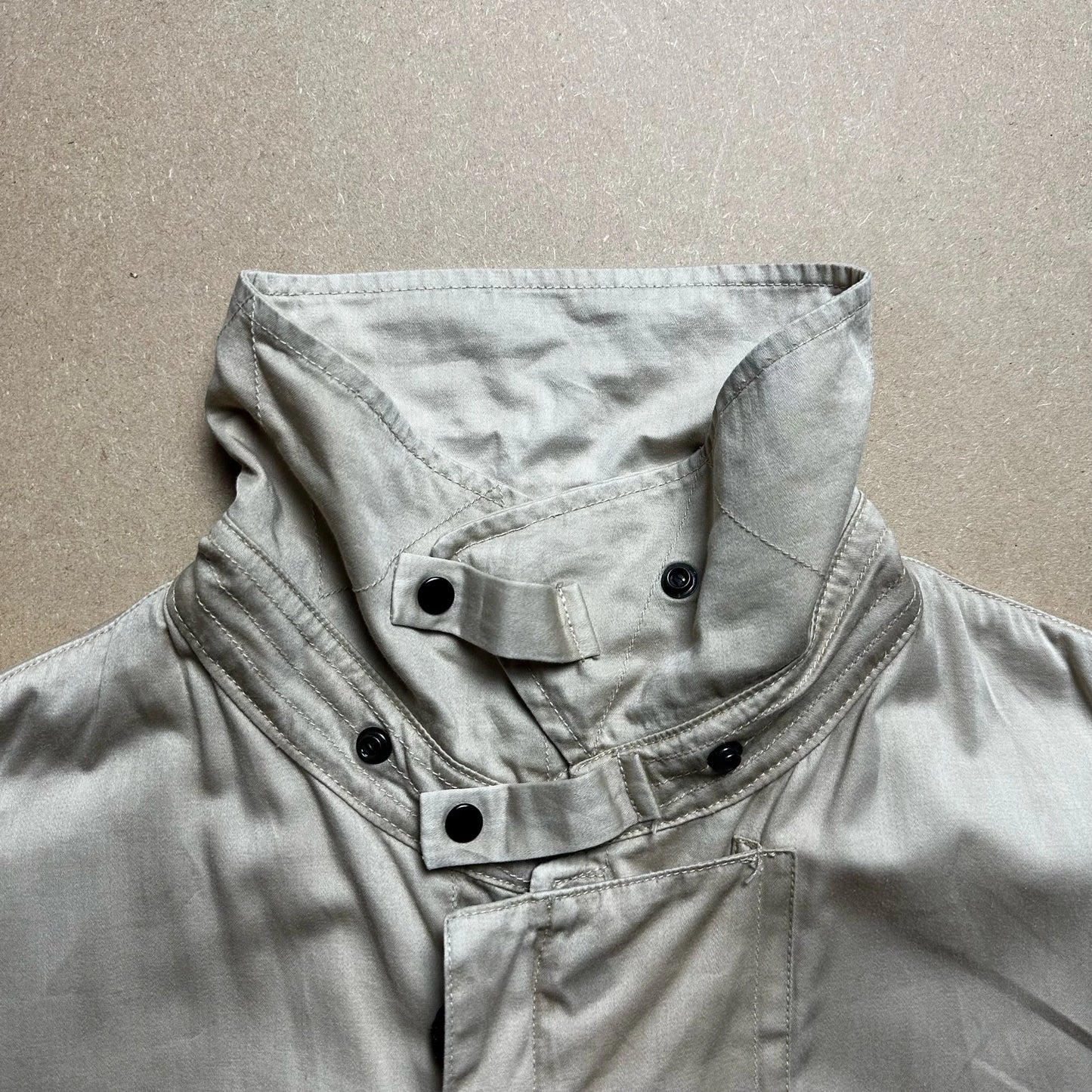 S/S 2007 Beige Raso Gommato Coach Jacket