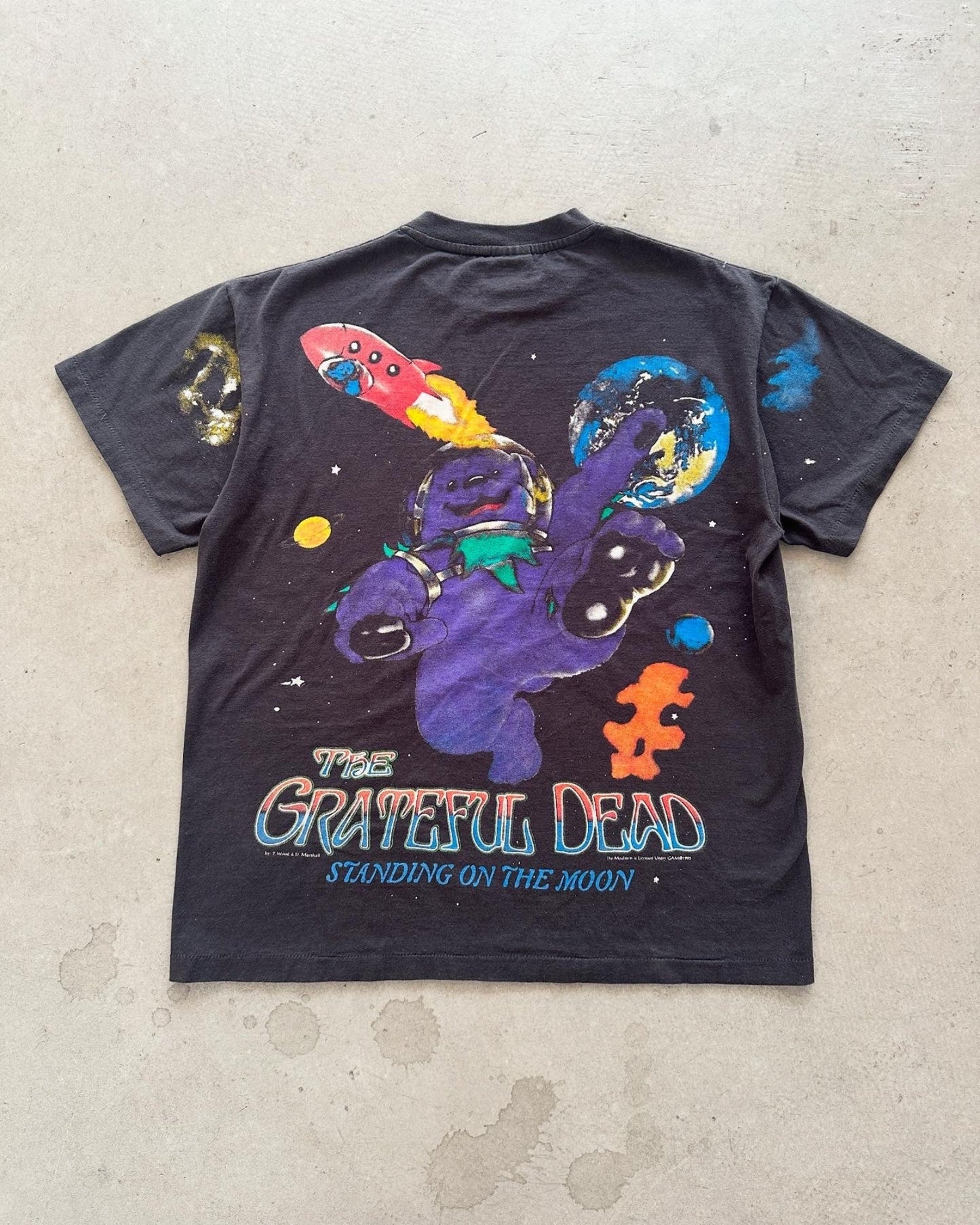 1995 Grateful Dead Standing on the Moon T-Shirt - XL