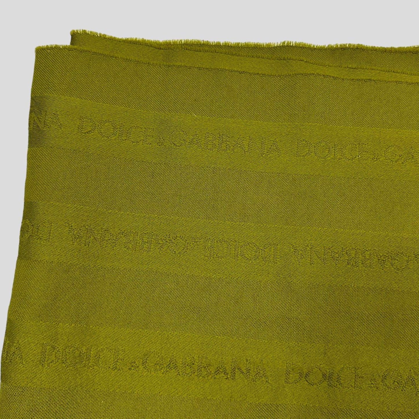 D&G 90’s Monogram Wool Scarf