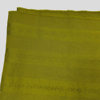 D&G 90’s Monogram Wool Scarf