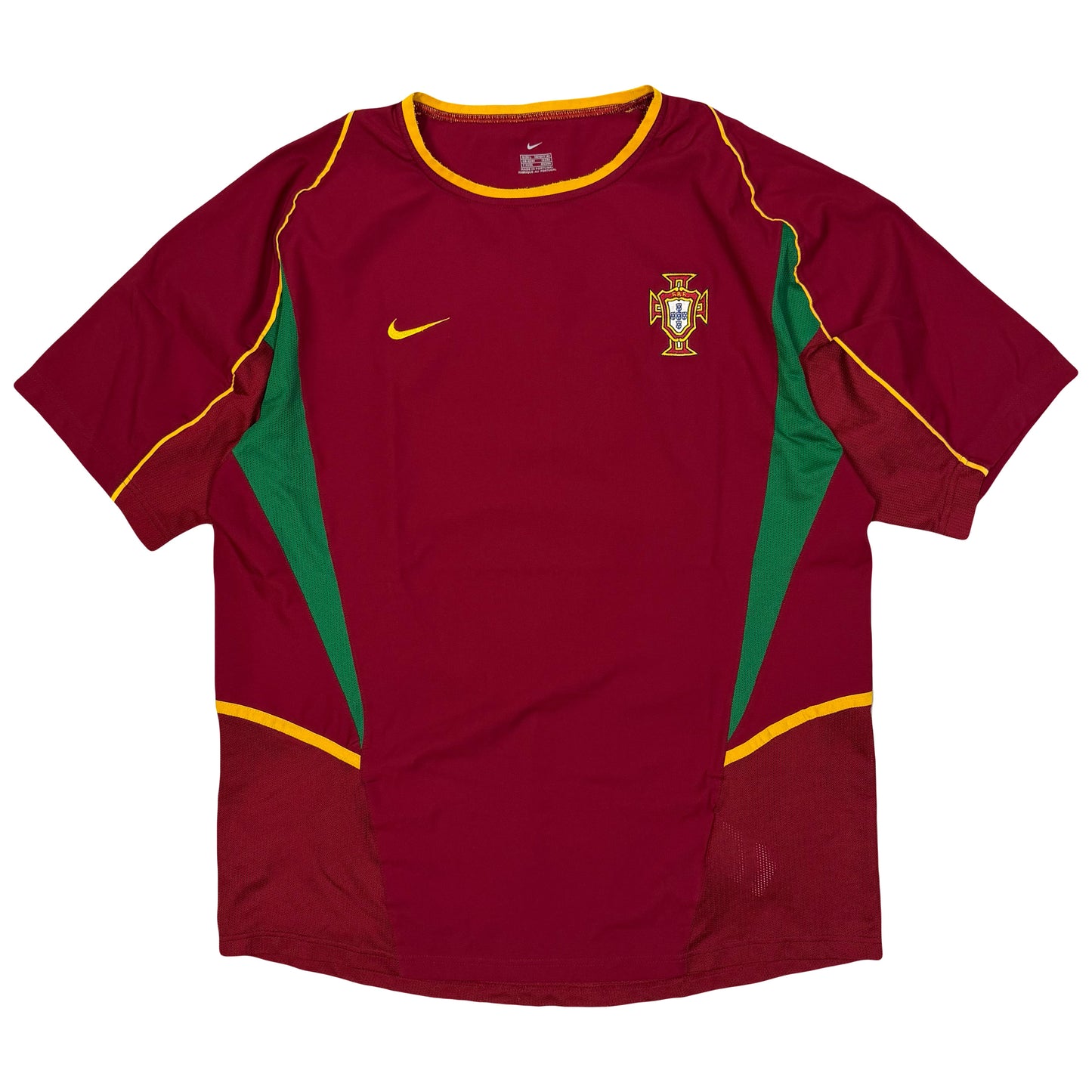 Nike Portugal 2002/04 Shirt In Red (L) | Large, Red