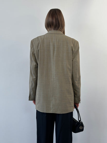 Roy Robson x Loro Piana 2000s Super 100’s Pure Wool Check Blazer - 44R/XL