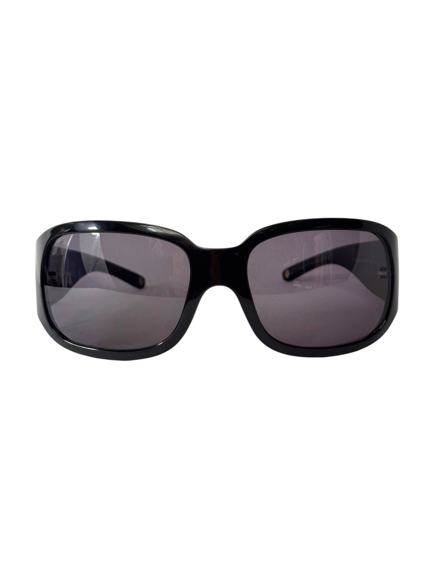 Versace Vintage Logo Studded Black Sunglasses 4131-B