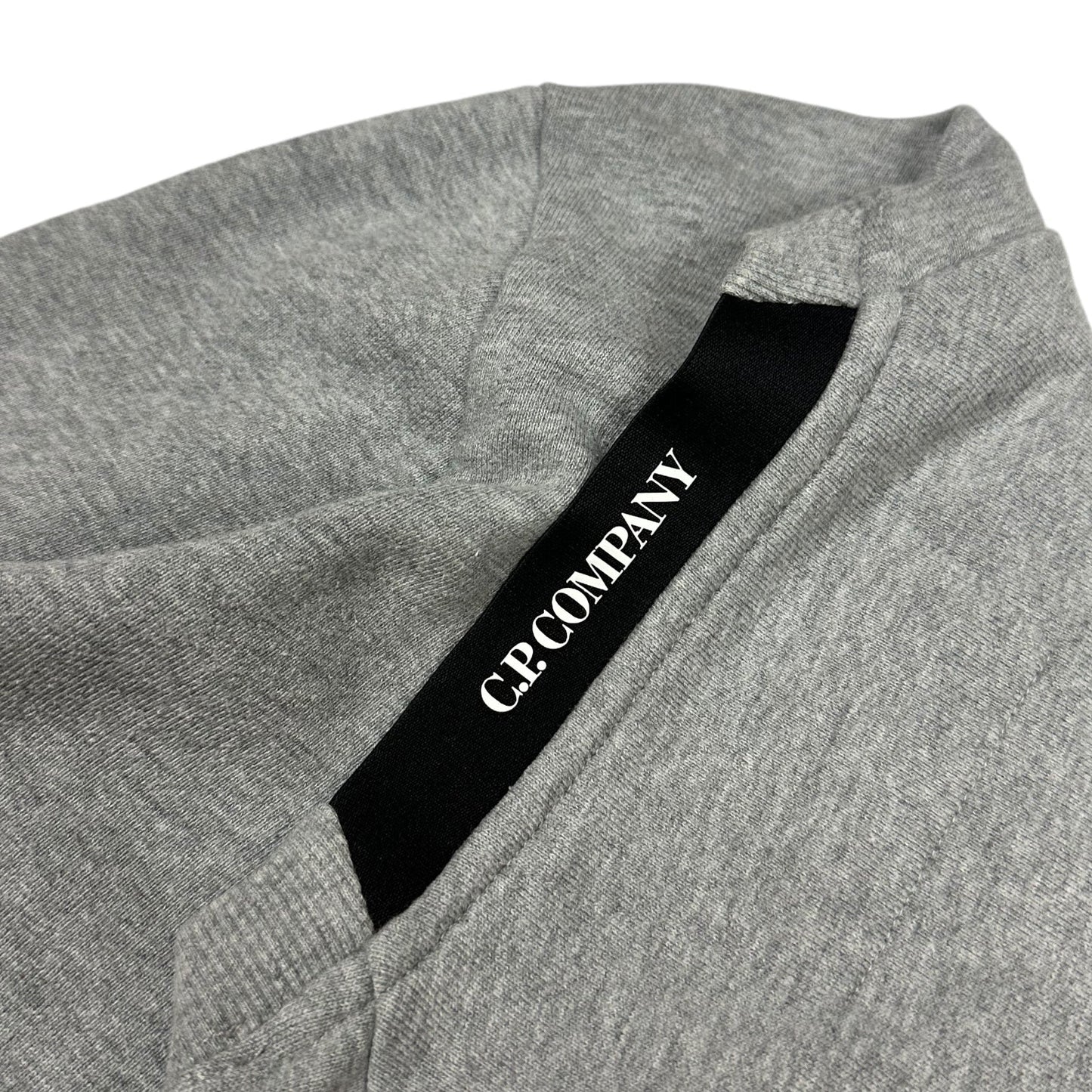 C.P. Company Grey Crewneck Goggle Sweatshirt