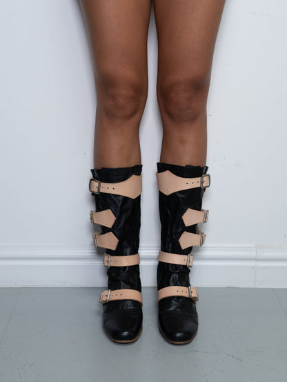 VIVIENNE WESTWOOD PIRATE BOOTS (EU 36) | DEFAULT TITLE, Black