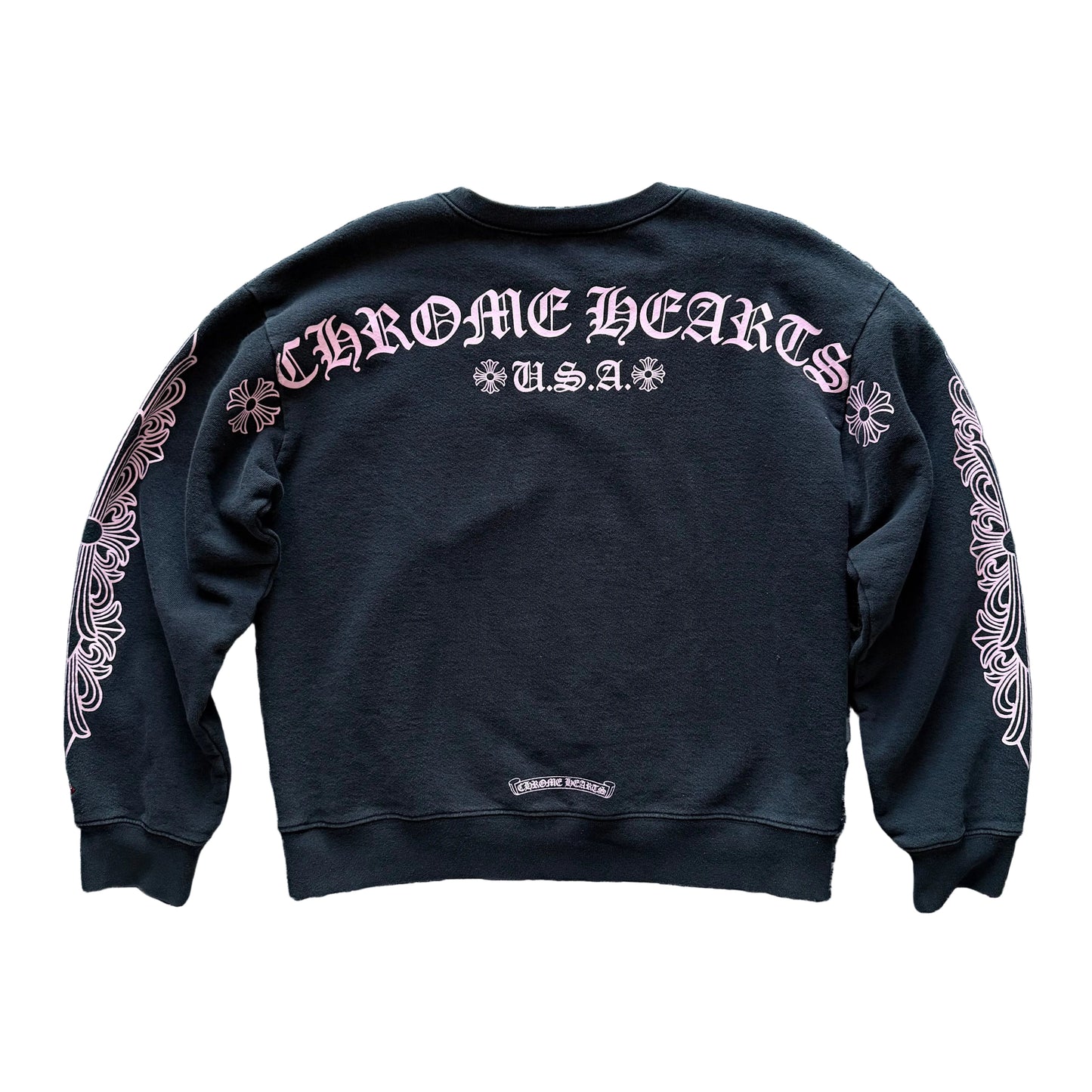 Chrome Hearts Matty Boy F&F Crewneck Sweatshirt | Large, Black