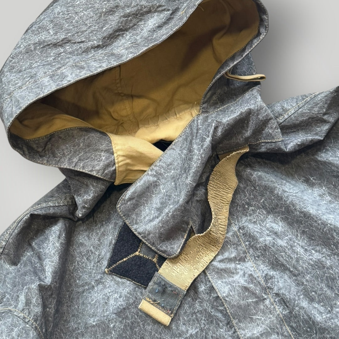 Stone Island SS/02 Laminated Webbing Jacket M | O/S, Grey