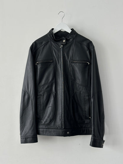 Vintage Moto Leather Jacket - M/L