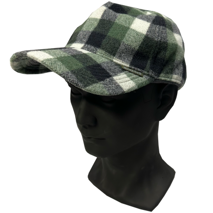 Montbell Wool Check Cap In Green ( M/L )