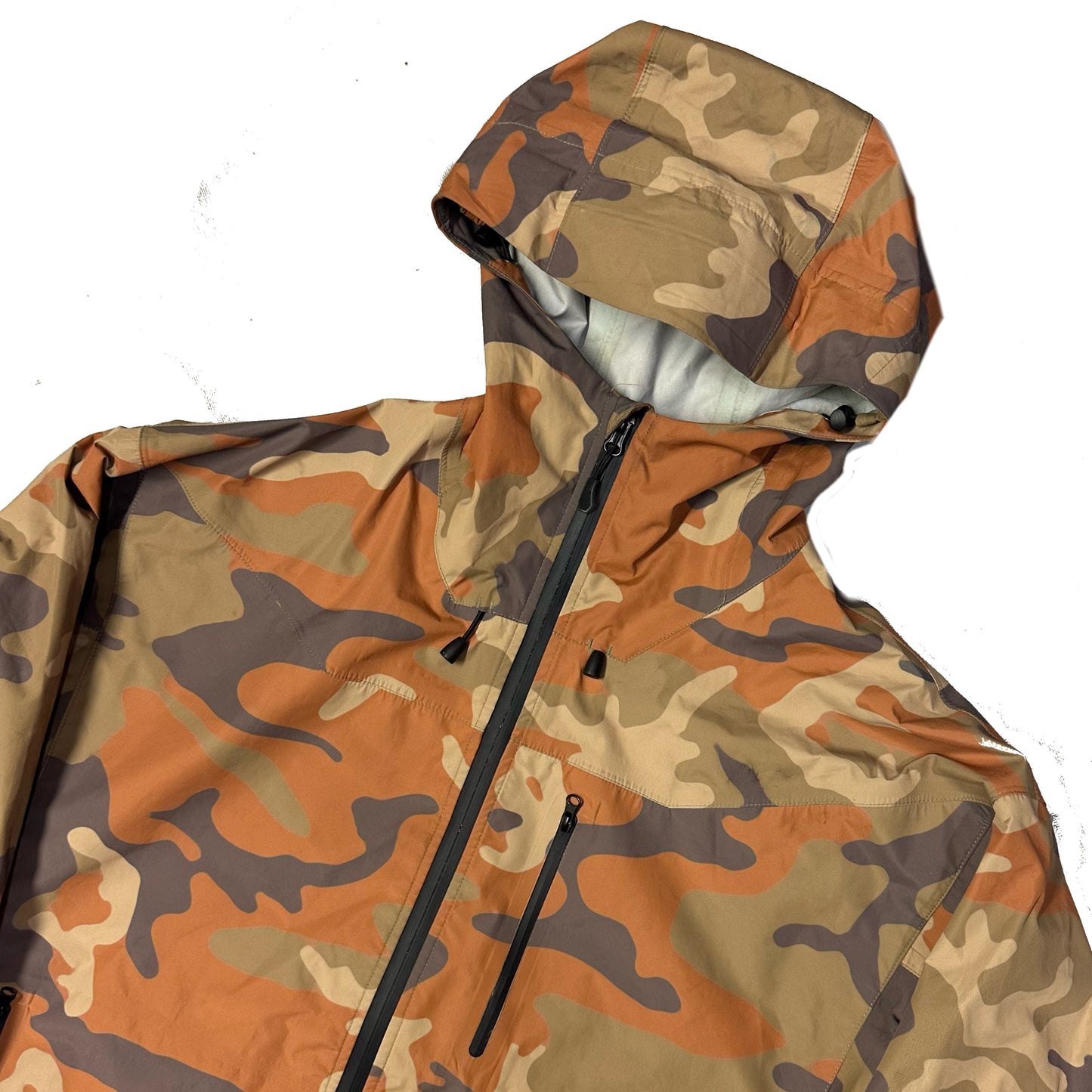 Hillside Camo Windbreaker Jacket (XL) | XL, Camo