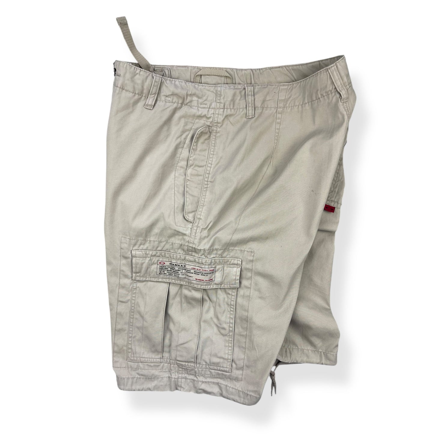 2000's Oakley Tactical Field Gear Cargo Shorts (32) | Default Title, Red