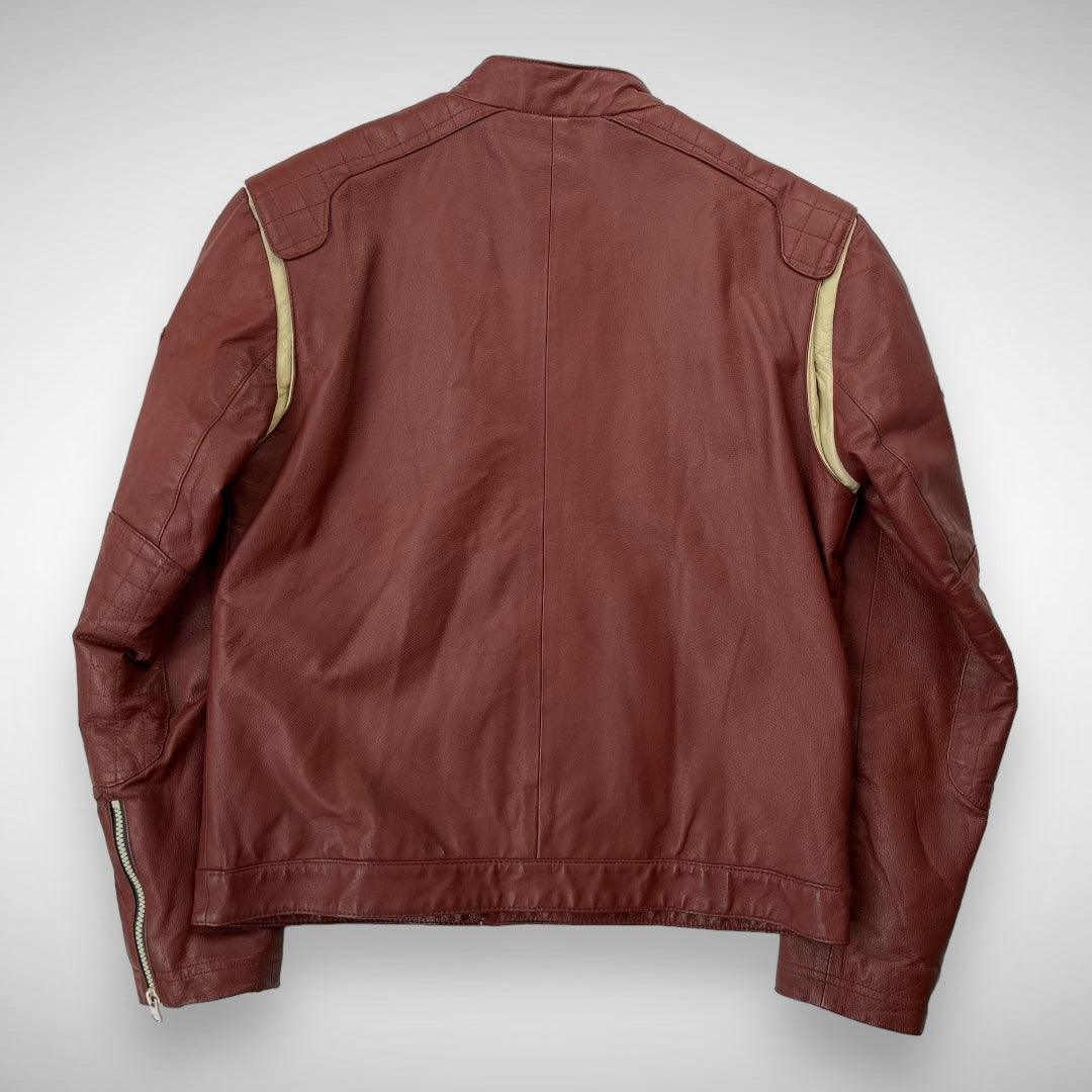 Puma leather jacket hotsell