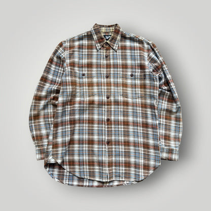 2000's Stüssy cotton Flannel Shirt M | O/S, Brown