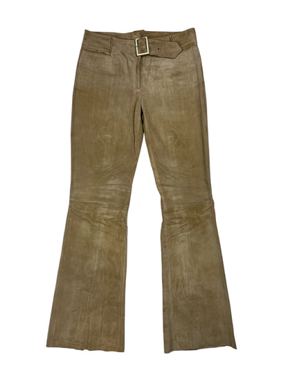 Dolce & Gabbana vintage suede trousers