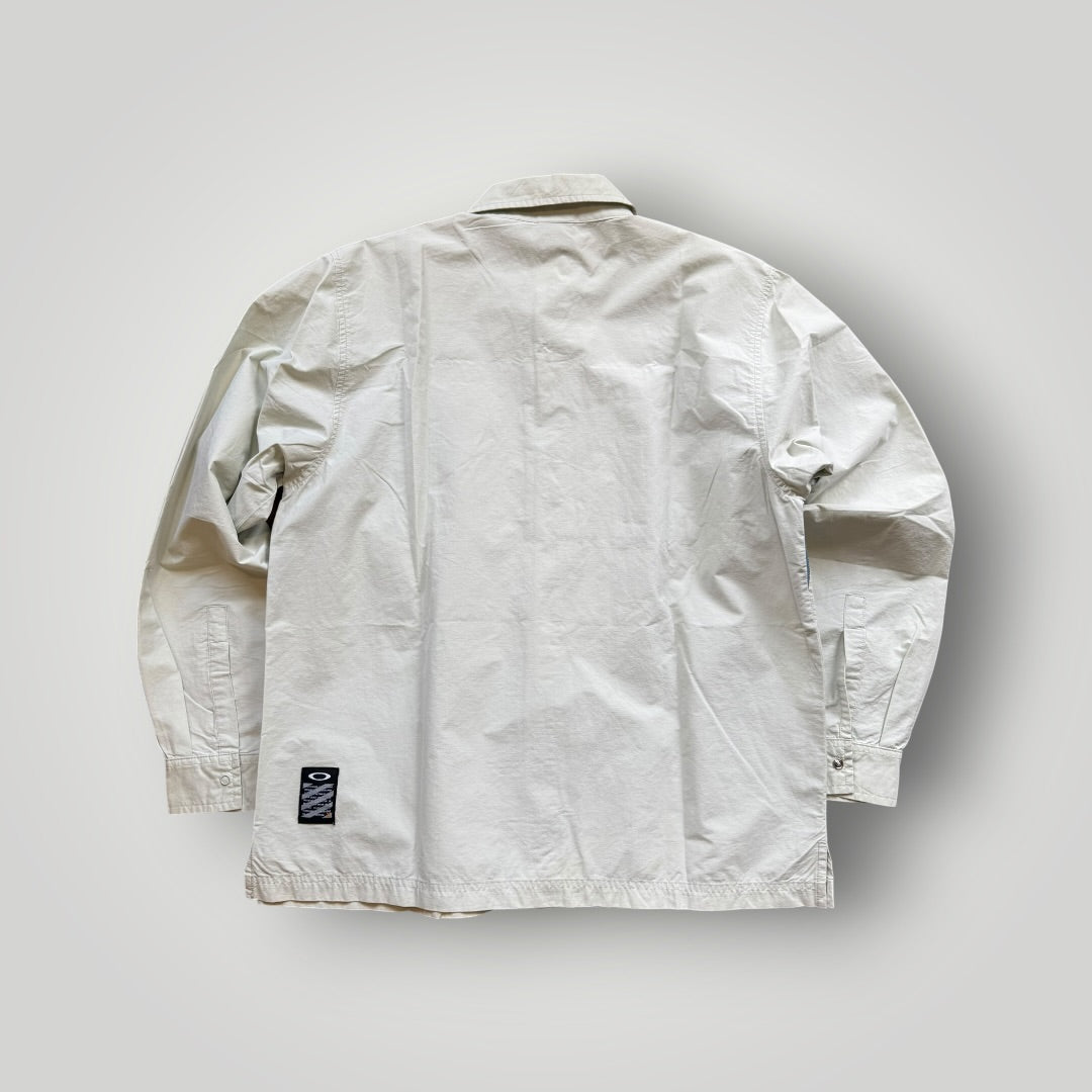 2000's Oakley Software Technical Overshirt M/L | O/S, Light Grey